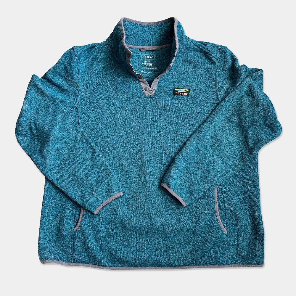 L.L.Bean Sweater Fleece Pullover